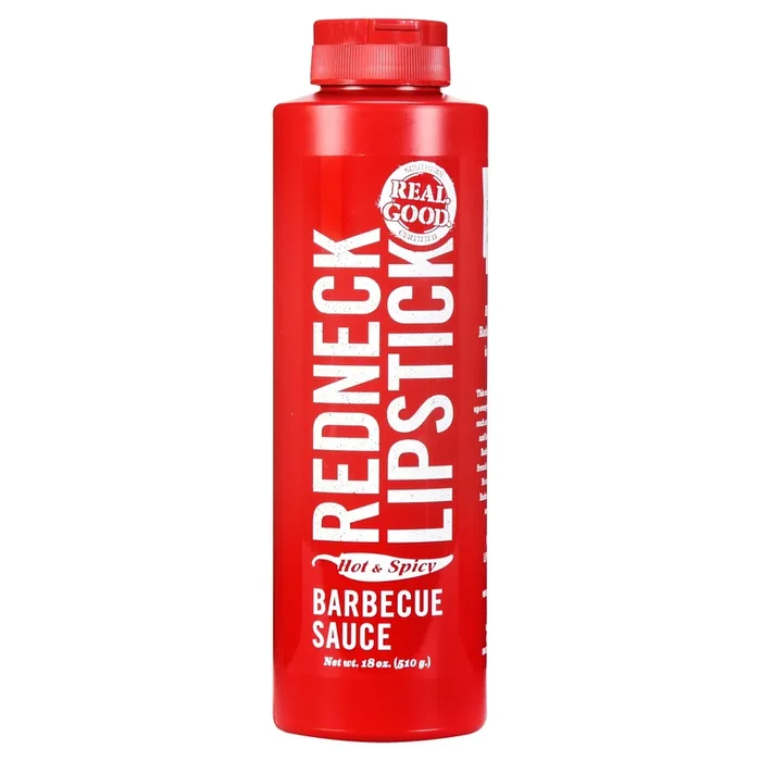 Redneck Lipstick Hot & Spicy BBQ Sauce 18oz
