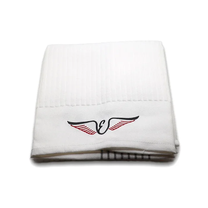 Retro Caddy Towel – White