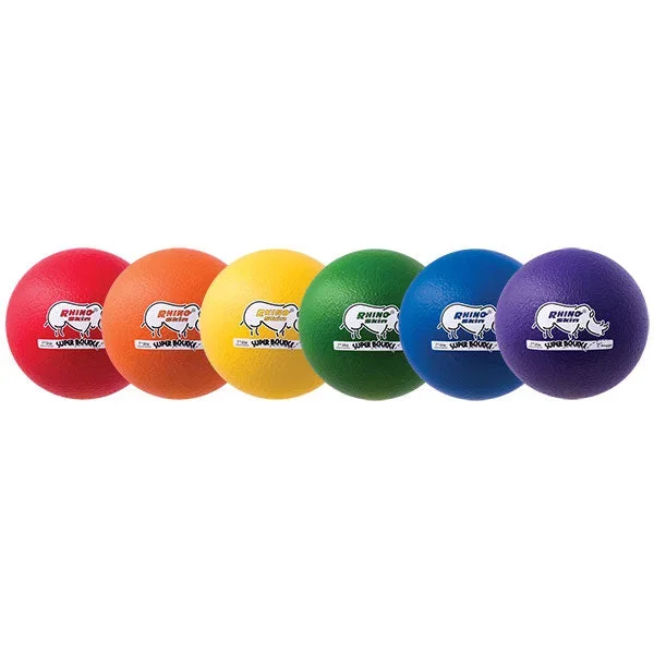 Rhino Skin 7″ Super Bounce Allround Balls (Set of 6)