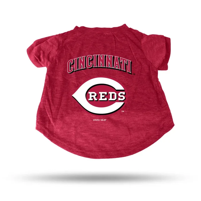 Rico Industries Cincinnati Reds Pet Tee Shirt Size Small