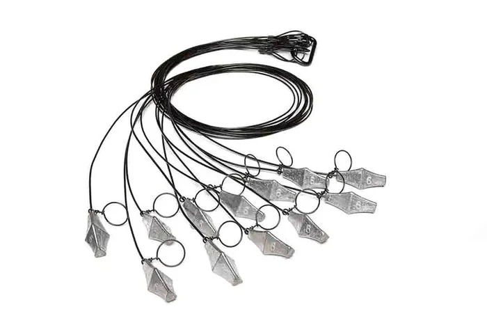 Rig’Em Right 30″ Xtreme TX Rigs Original Decoy Anchors 4-oz Weights 1 Dozen
