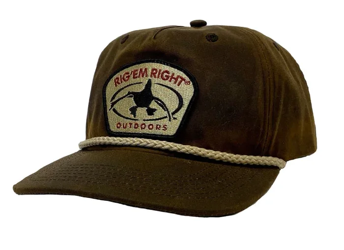 Rig’Em Right Waxed Cotton Rope & Patch Hat