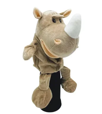 Ronny the Rhino Plush Golf Headcover
