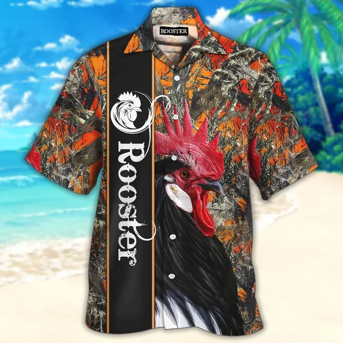 Rooster Aloha Hawaiian Shirt | For Men & Women | Adult |- For men and women – Fanshubus – Fanshubus.com