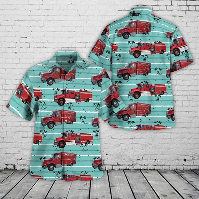 Rosewood Volunteer Fire Department, Ohio Hawaiian Shirt – Fanshubus.com