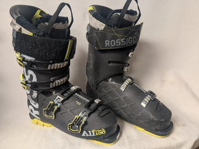 Rossignol All Track 100 Ski Boots Size 27.5 Color Black Condition Used