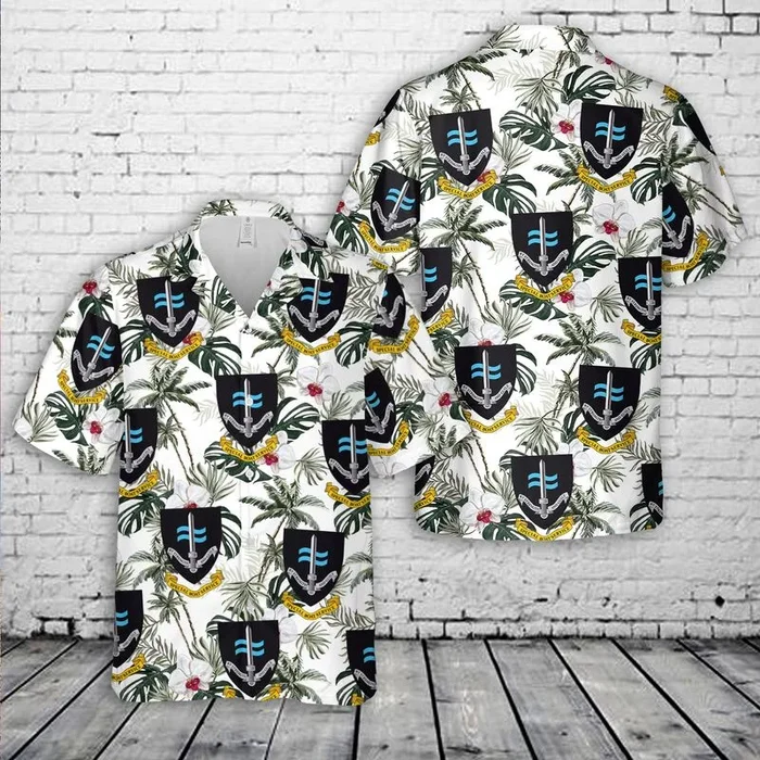 Royal Navy Special Boat Service (SBS) Hawaiian Shirt – Fanshubus.com