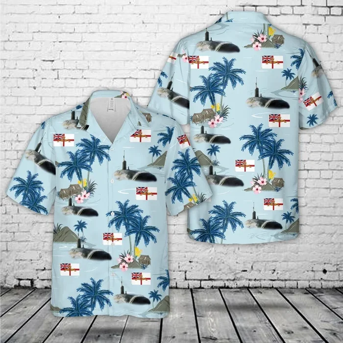 Royal Navy Submarine Service Hawaiian Shirt – Fanshubus.com