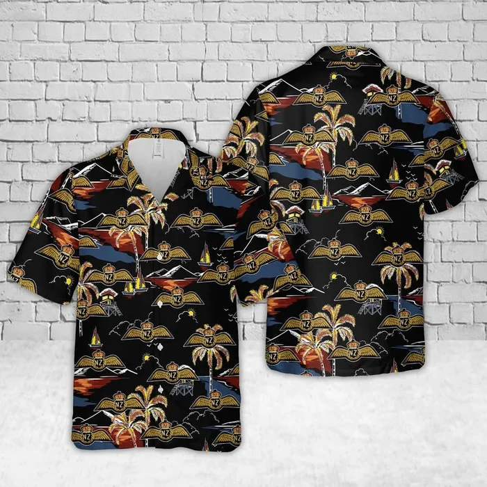 Royal New Zealand Air Force (RNZAF) Pilot Wings Hawaiian Shirt – Fanshubus.com