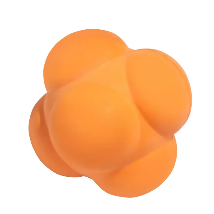 Rubber Reaction Bounce Balls, Field Agility Training Ball (3 Colors)