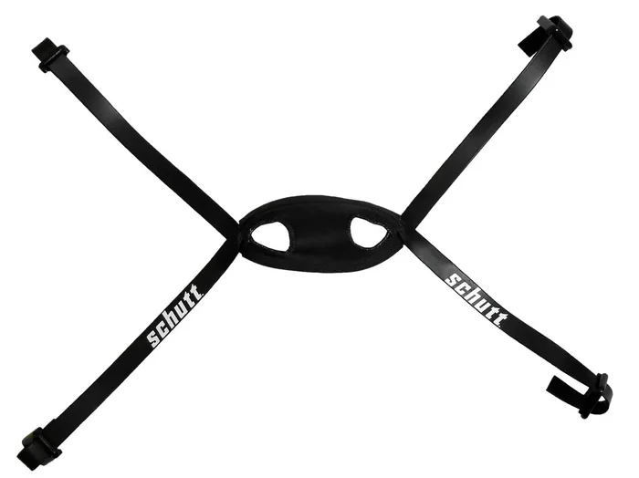 Schutt Varsity Soft Cup 4-Point High Hook Chinstrap