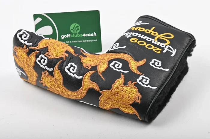 Scotty Cameron 2009 Hamamatsu Japan M&G Putter Headcover / Blade / Black, Gold