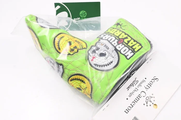 Scotty Cameron 2020 Halloween Horrors & Hazards Putter Headcover / Blade / Lime
