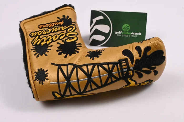 Scotty Cameron 2022 Tulsa Golden Driller Putter Cover / Blade / Gold