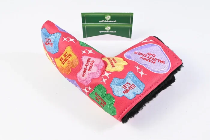 Scotty Cameron 2025 Valentine’s Day Candy Dog Putter Cover / Blade / Red