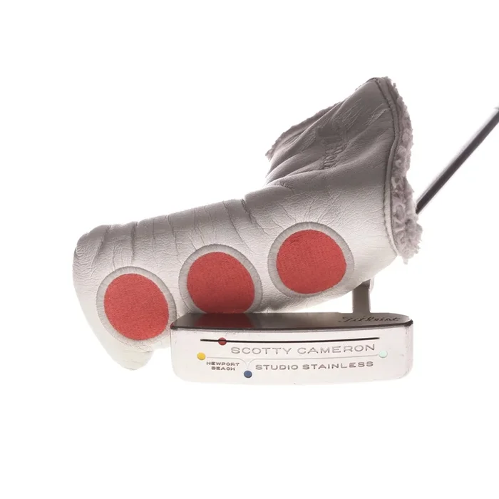 Scotty Cameron Newport Beach Studio Stainless Men’s Right Putter 33.5 Inches – Scotty Cameron