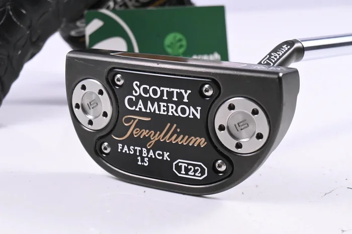 Scotty Cameron Teryllium T22 Fastback 1.5 Putter / 34 Inch