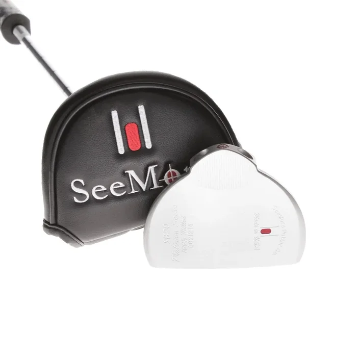 SeeMore SB20 Mens Right Hand Putter 33.5″ Mallet – Super Stroke Slim 3.0
