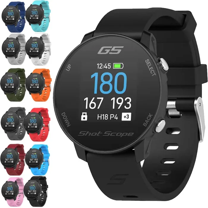 Shot Scope G5 Golf GPS Watch – Black