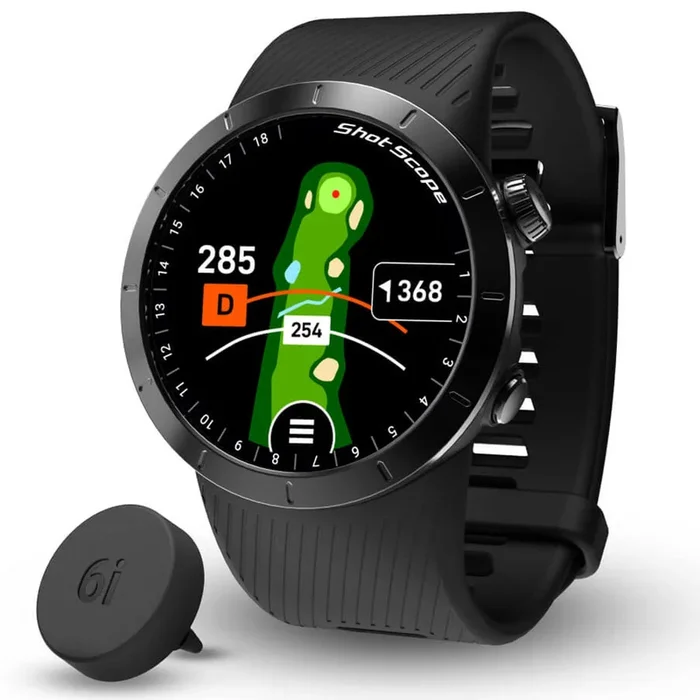 Shot Scope X5 GPS Shot Tracking Watch – Stealth Black