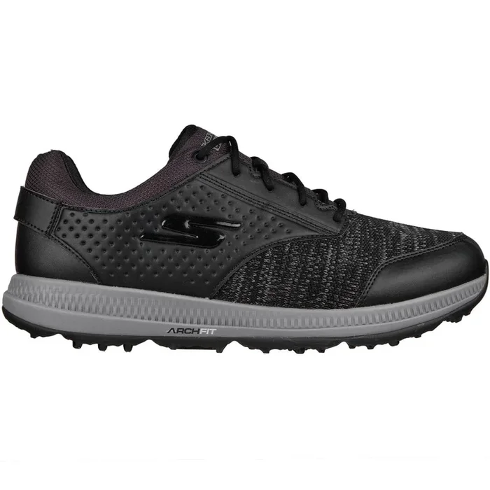 Skechers GO GOLF Elite 5 Spikeless Waterproof Shoes – Black/White