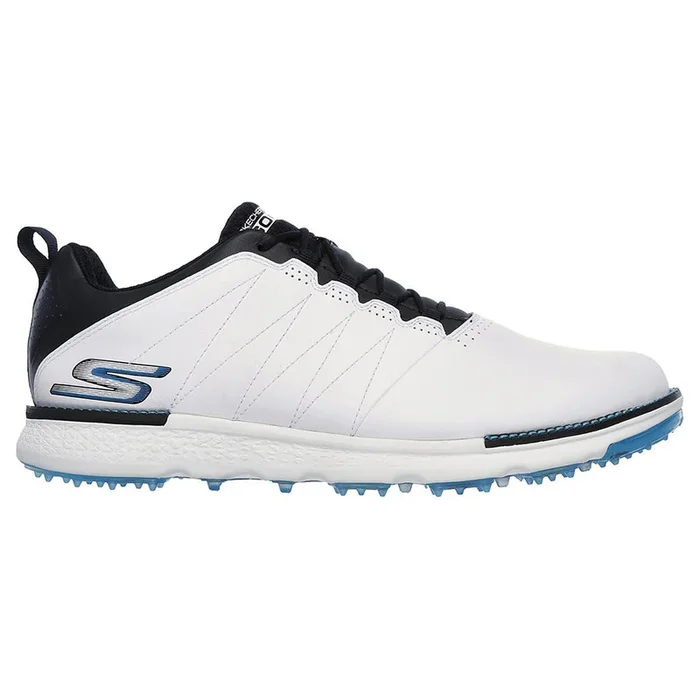 Skechers Go Golf Elite V3 Spikeless Shoes – White/Navy