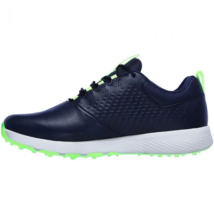 Skechers Go Golf Elite V4 Spikeless Shoes – Navy/Lime