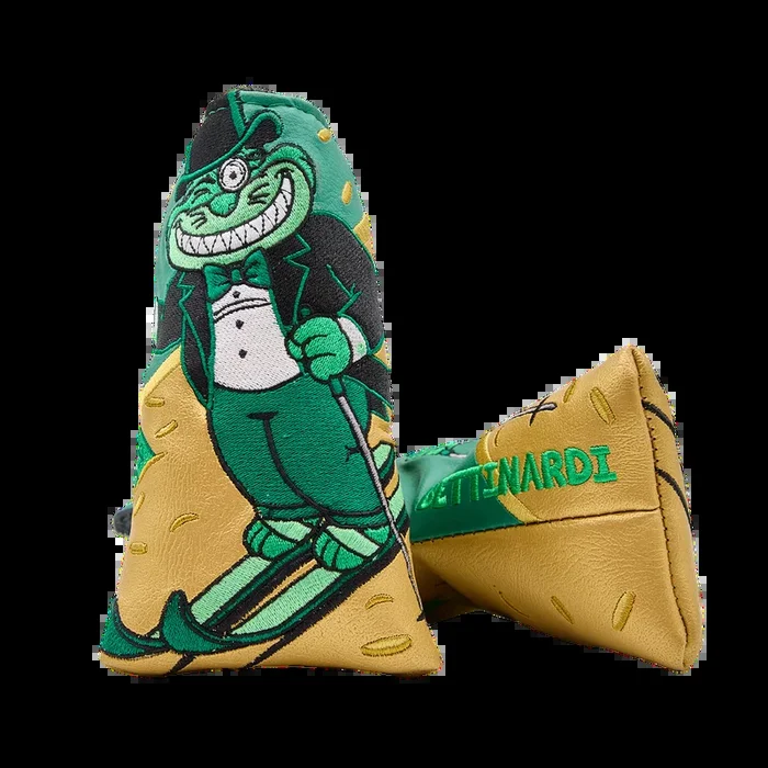 Skiing Gangster Cat Blade Putter Headcover
