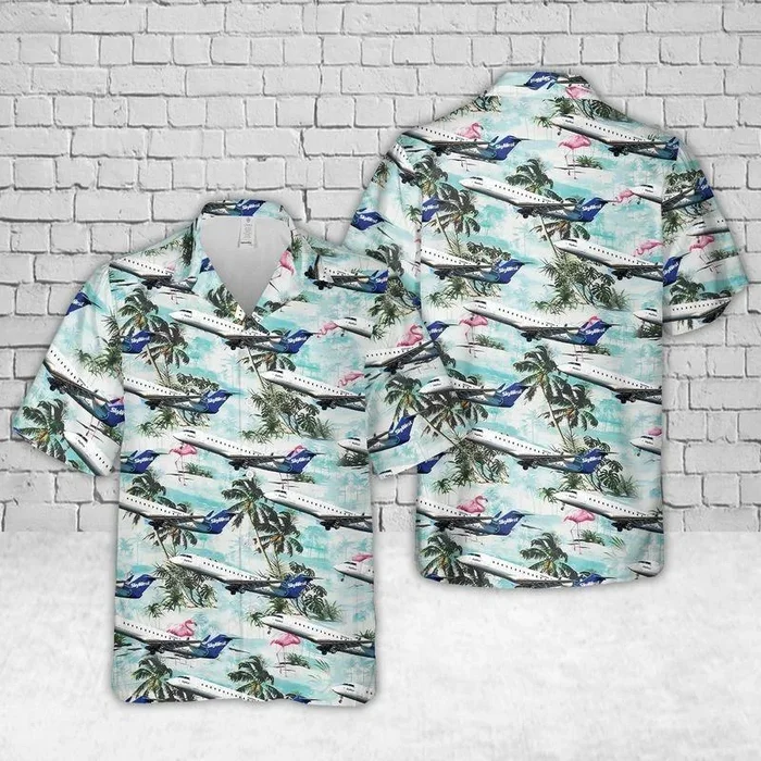 SkyWest Hawaiian Shirt- For men and women – Fanshubus – Fanshubus.com