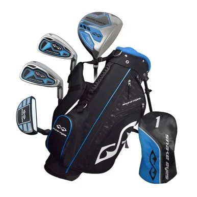 Snake Eyes 4 Club Kids Golf Set for Ages 6-8 (kids 46-52″ tall) Blue Black