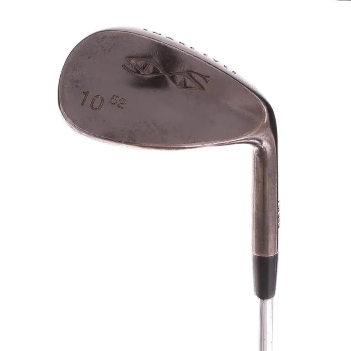 Snake Eyes Forged Steel Men’s Right Hand Gap Wedge 52 Degree 10 Bounce Wedge – Dynamic Gold
