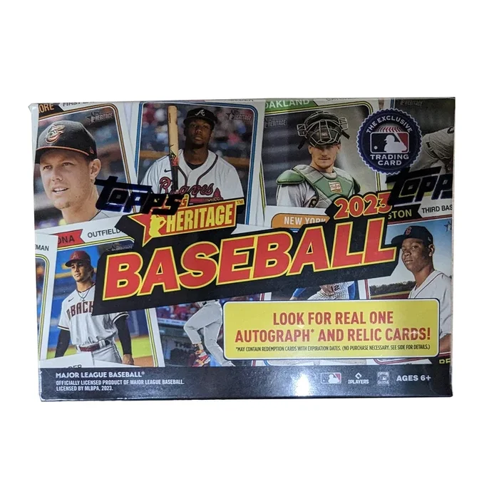SP Images – 2023 Topps Heritage Baseball Blaster Box – 9 cards pack