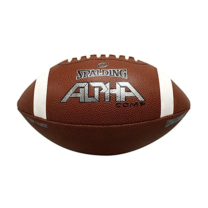 Spalding Alpha Composite Football – Brown – Youth Size