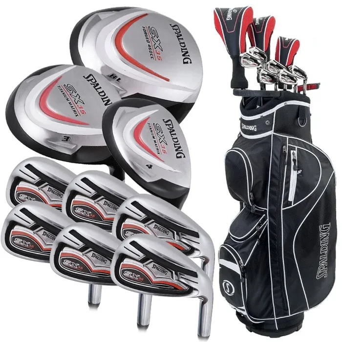 Spalding SX35 11-Piece Package Set – Graphite +1″