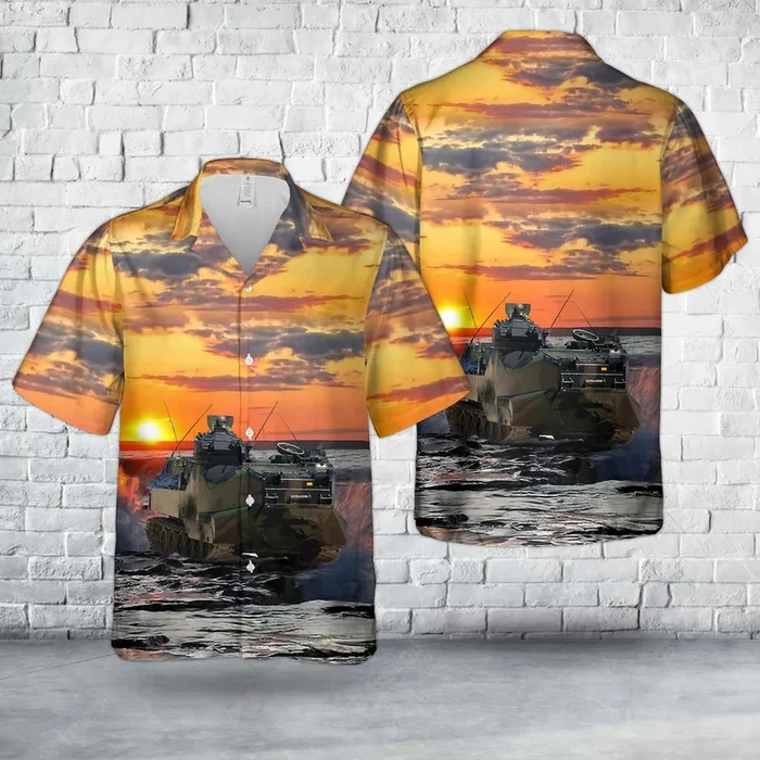 Spanish Marine AAV-7A1 Hawaiian Shirt – Fanshubus.com