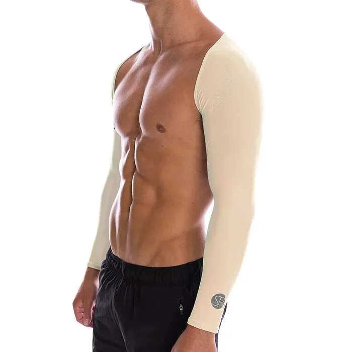 SParms Sun Protect+ UV/Sun Protection Cooling Golf Shoulder Wrap Tan – SS19 Unisex