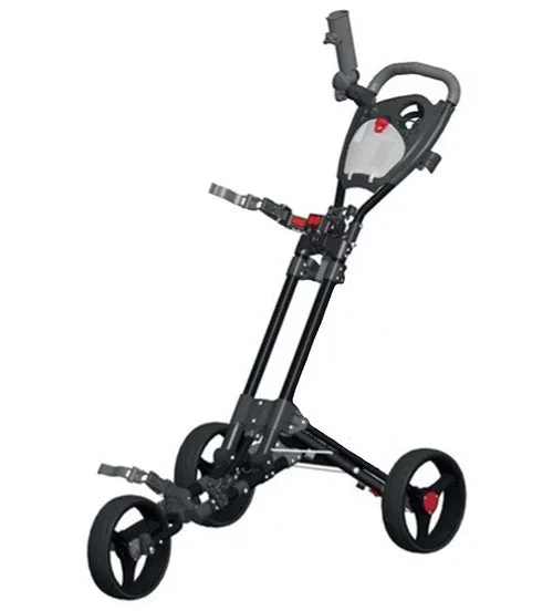 Spin It Golf Easy Fold Cart Black