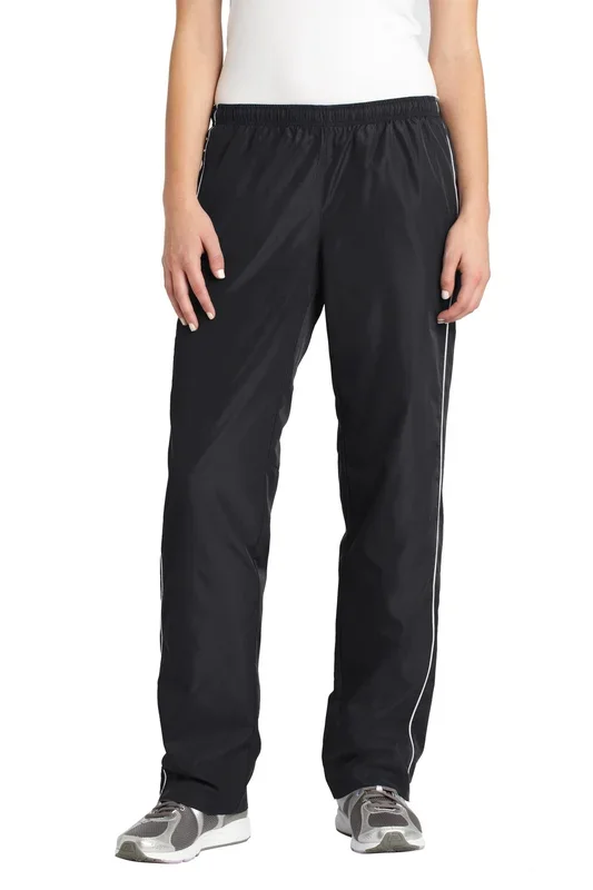 Sport-Tek Ladies Piped Wind Pant. LPST61