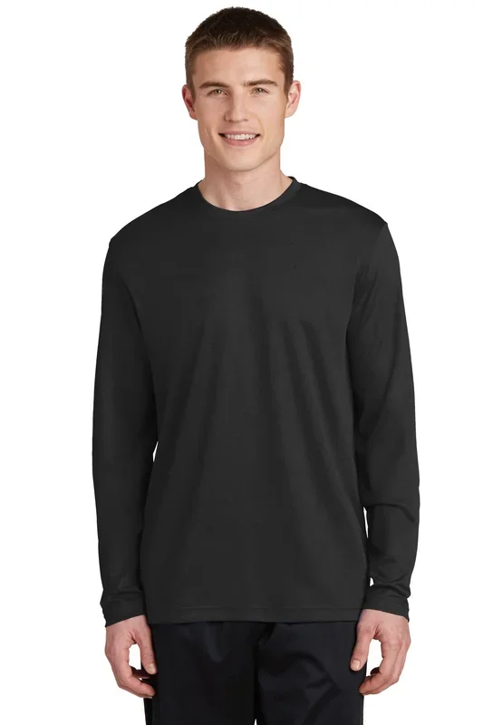 Sport-Tek Men’s PosiCharge RacerMesh Long Sleeve Tee. ST340LS