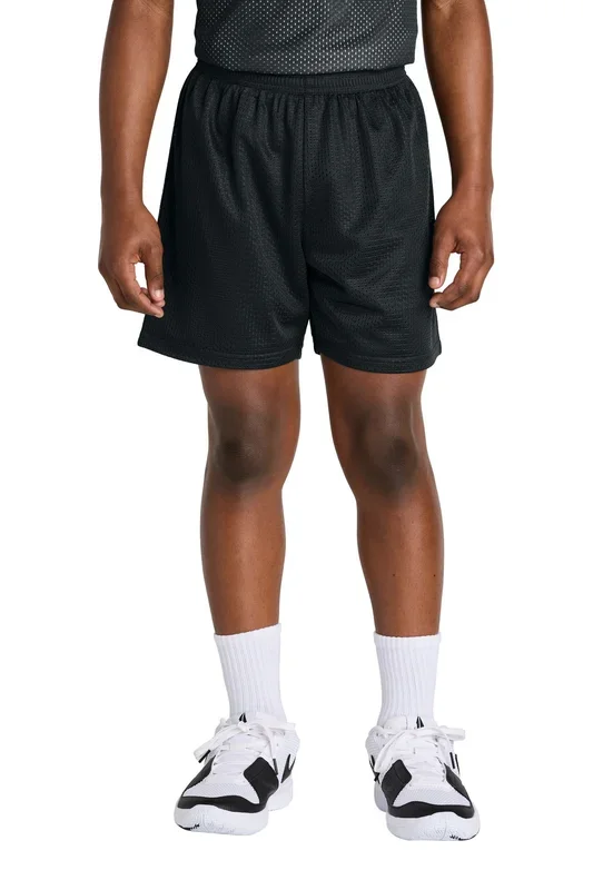 Sport-Tek Youth Boy’s PosiCharge Mesh 5″ Short
