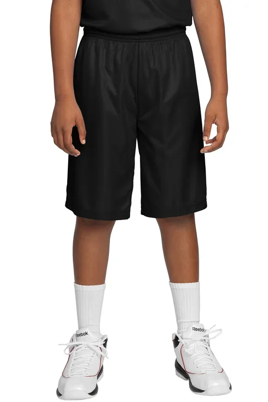 Sport-Tek Youth PosiCharge Mesh Reversible Short. YT560