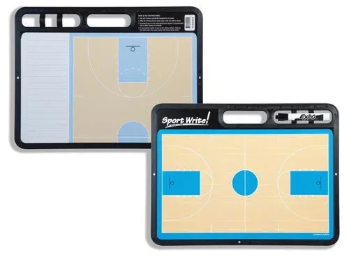 Sport Write Pro Basketball Dry-Erase Board for Coaches