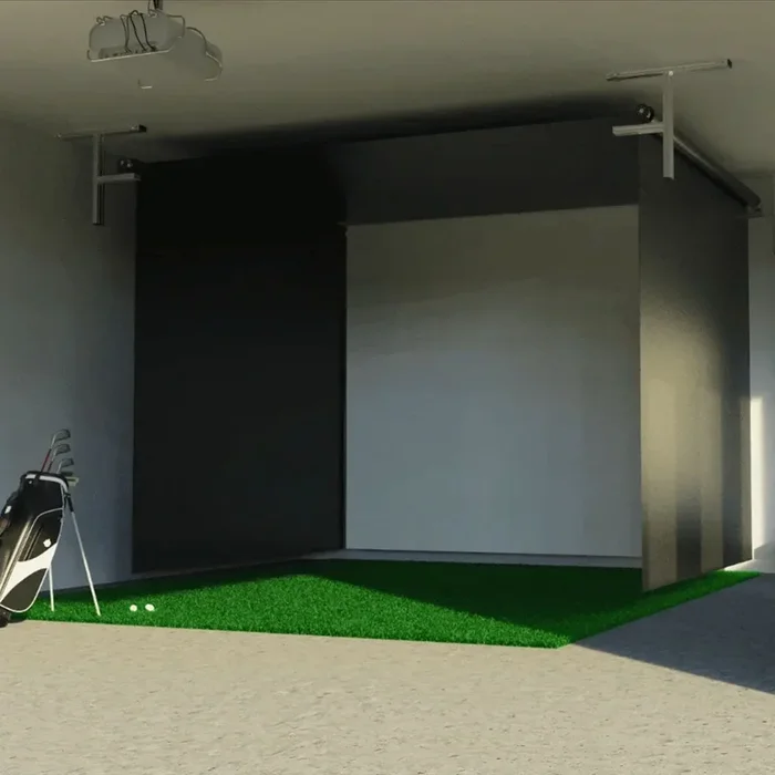 SportScreen Vanish Series Retractable Golf Studio