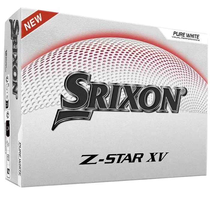 Srixon 2025 Z Star XV Golf Balls (12) White