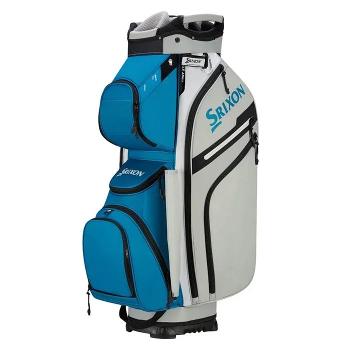 Srixon Premium Cart Bag – Aqua/Grey