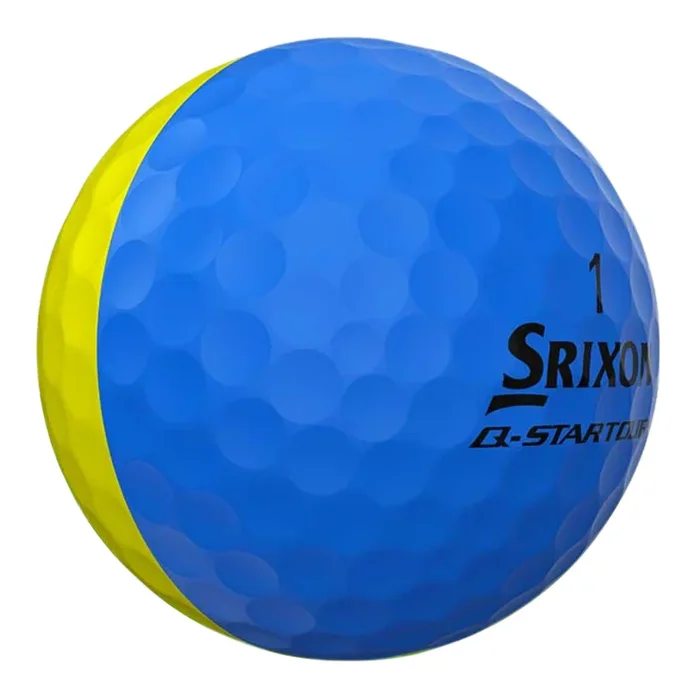 Srixon Q-Star Tour Divide Blue & Yellow (1 Dozen)