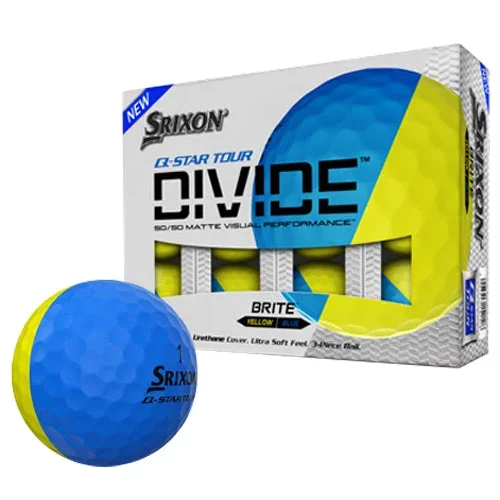 Srixon Q-Star Tour Divide Golf Balls (Prior Generation)