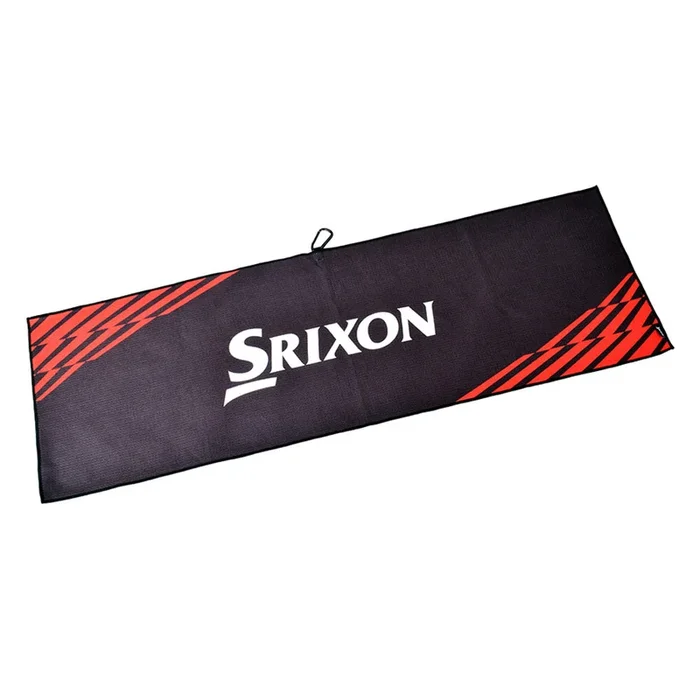 Srixon Tour Golf Towel – Black/Red