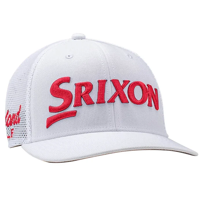 Srixon Tour Original Trucker Golf Cap White/Red – 25 Men