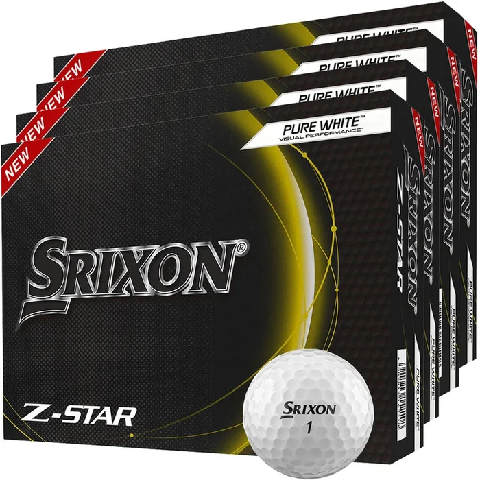 Srixon Z-Star Golf Balls – White – 4 For 3 Dozen